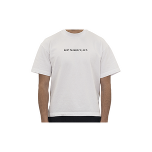 "what the scott alan project" white short sleeve t-shirt