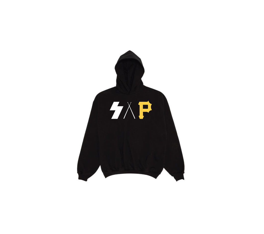 black S.A.P. hoodie Pittsburgh