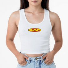 Load image into Gallery viewer, women&#39;s cropped S.A.P. baby tank