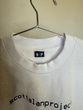 "what the scott alan project" white short sleeve t-shirt