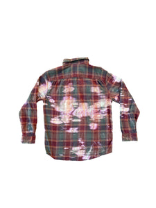 bleached vintage flannel