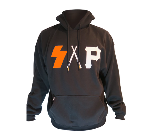 black/orange S.A.P. hoodie