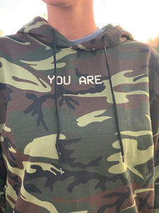 woodland camo definition hoodie S.A.P. x Kevin Hines Collaboration