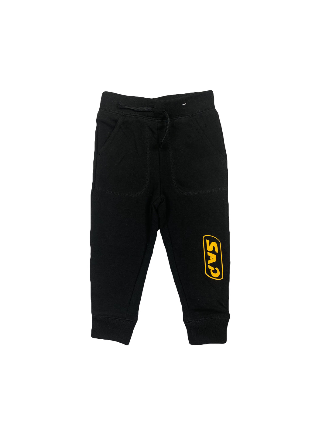 kids black / yellow S.A.P. jogger