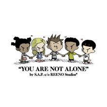 S.A.P. x Reeno Studios “You Are Not Alone” Tee