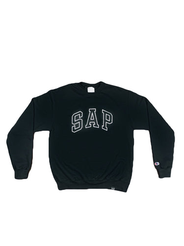 black S.A.P. x Champion crew