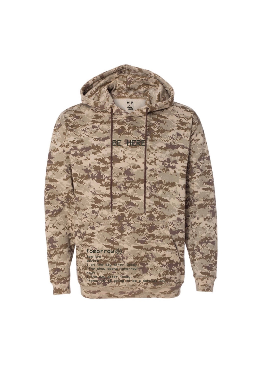 digital camo definition hoodie S.A.P. x Kevin Hines Collaboration