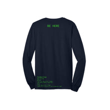 S.A.P. x Kevin Hines be here tomorrow LS tee navy